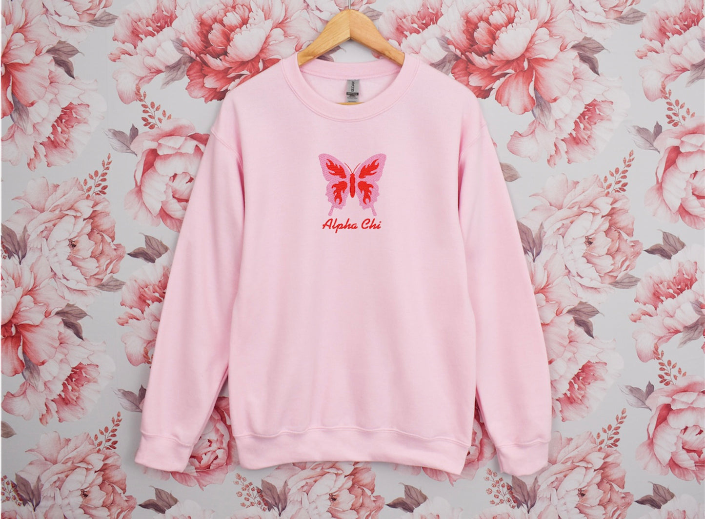 Butterfly Sorority Crewneck Sweatshirt