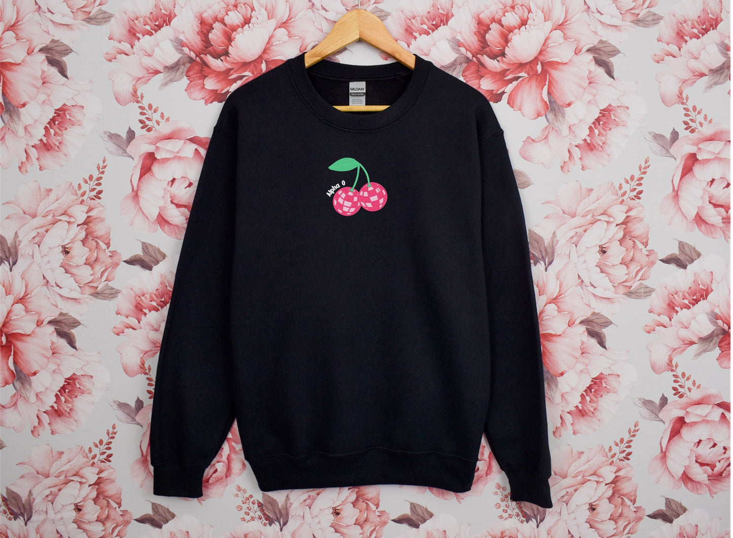 Disco Cherry Sorority Crewneck Sweatshirt