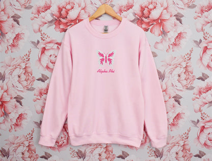 Butterfly Sorority Crewneck Sweatshirt