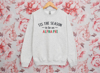 Tis the Season Sorority Crewneck Sweatshirt