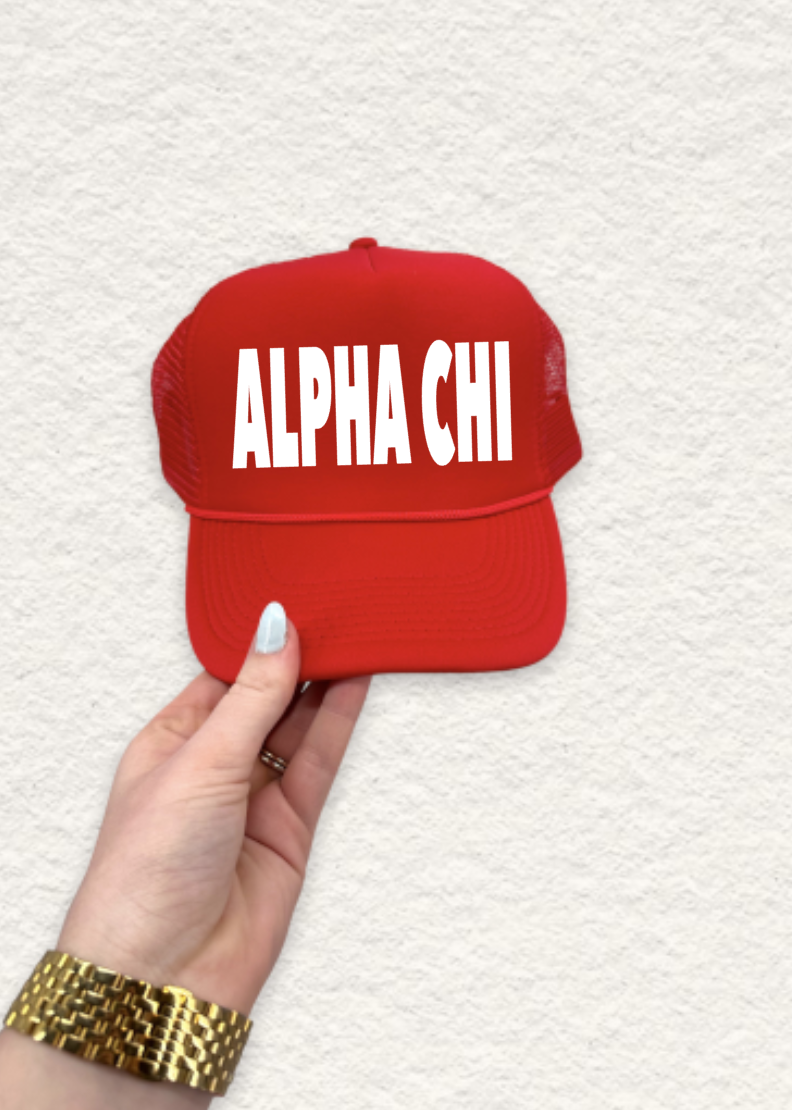 Sorority Name Trucker Hat