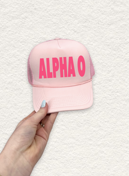 Sorority Name Trucker Hat