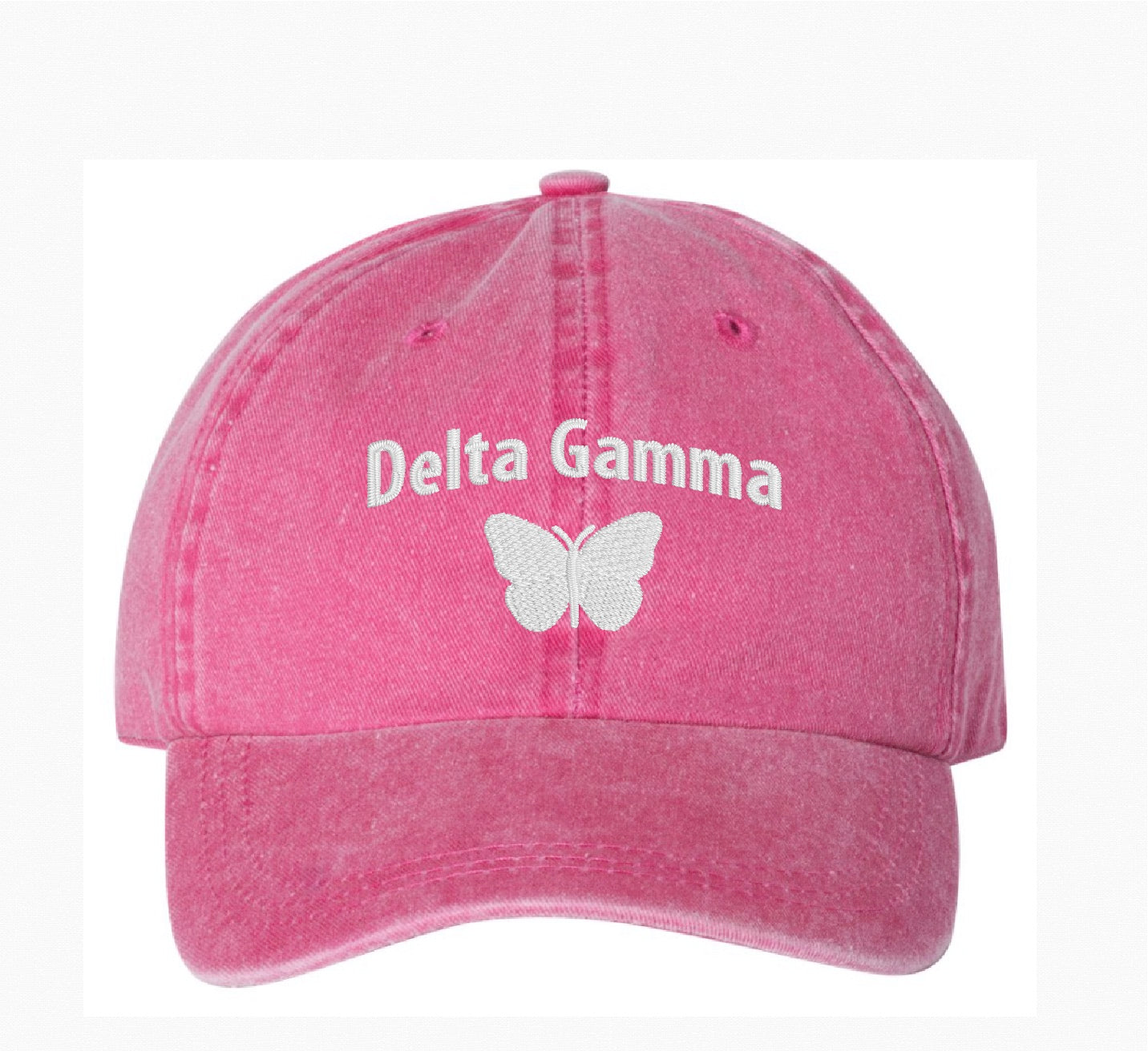 Butterfly Embroidered Hat