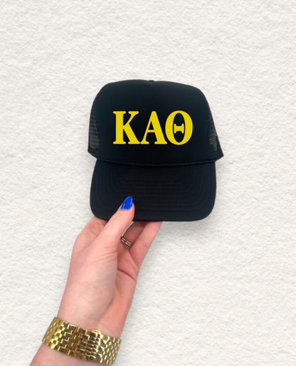 Sorority Letter Trucker Hat