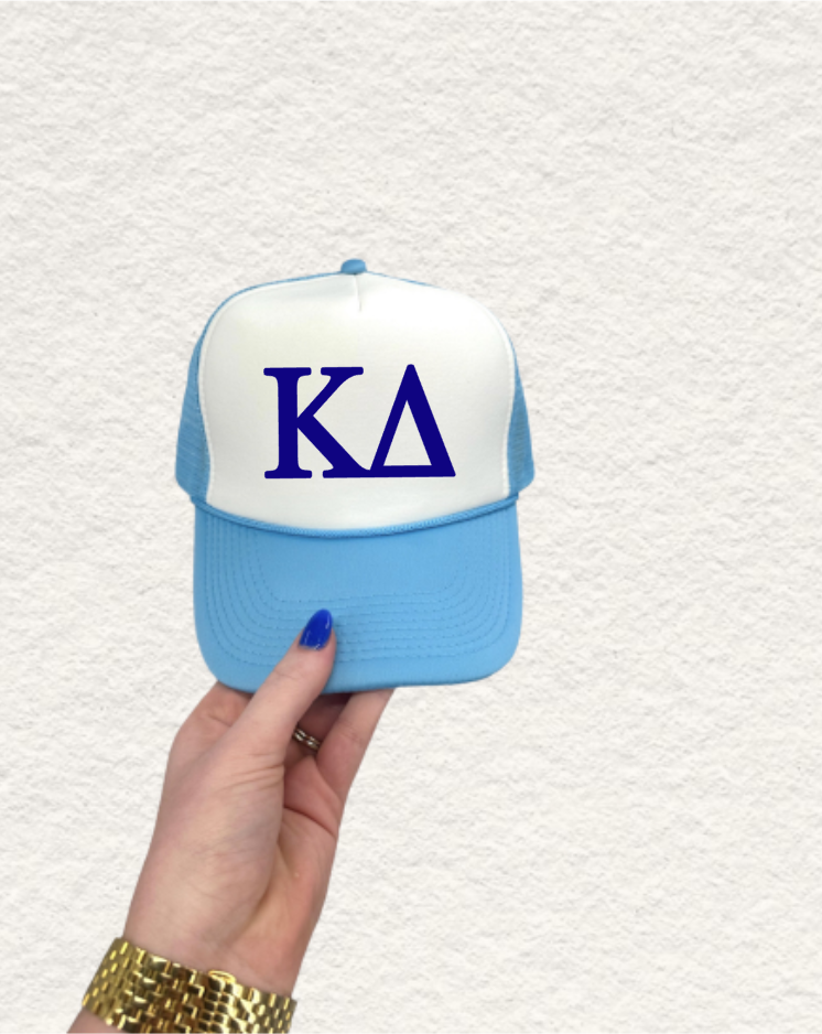 Sorority Letter Trucker Hat