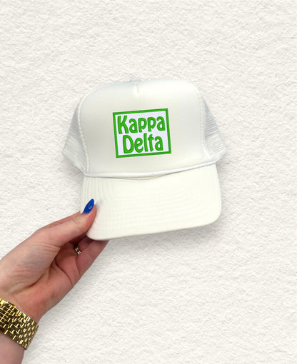 Sorority Embroidered Trucker Hat