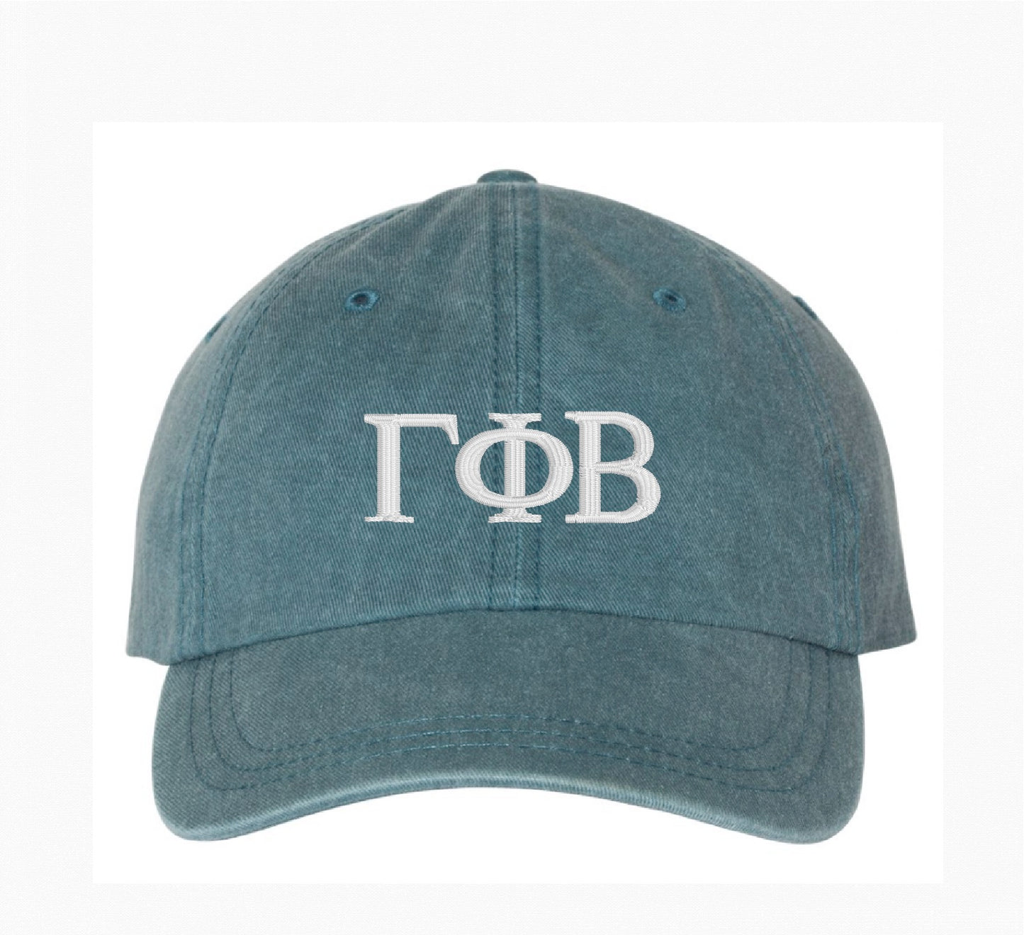 Greek Letters Embroidered Hat