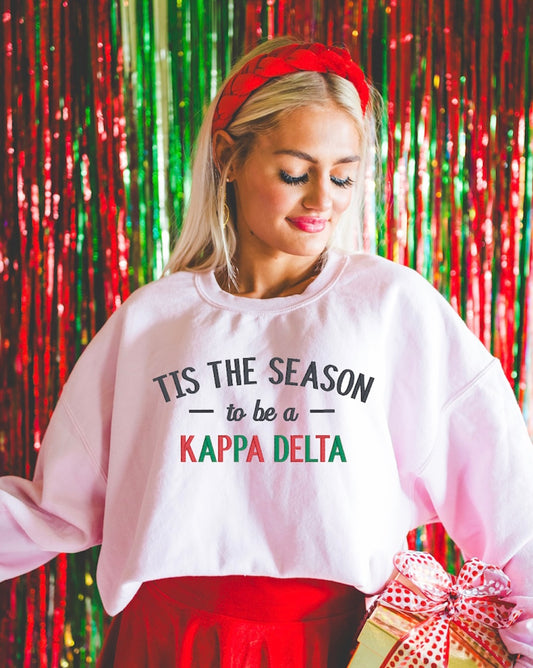 Tis the Season Sorority Crewneck Sweatshirt