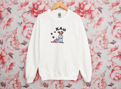 Snowman Sorority Crewneck Sweatshirt