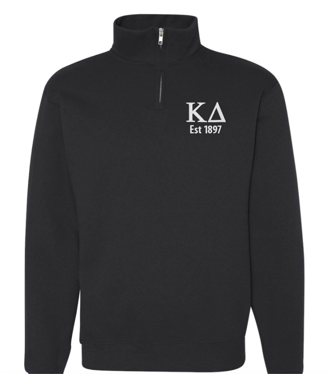 Sorority Quarter Zip Fleece Jacket with Year