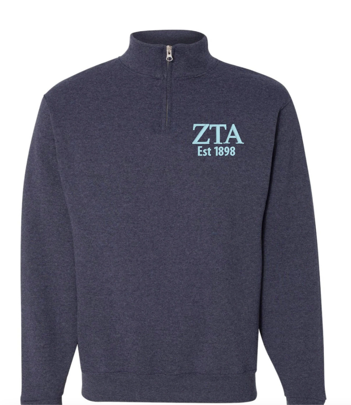 Sorority Quarter Zip Fleece Jacket with Year