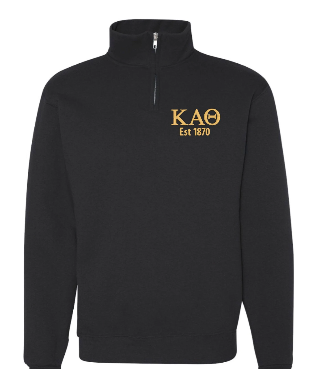 Sorority Quarter Zip Fleece Jacket with Year