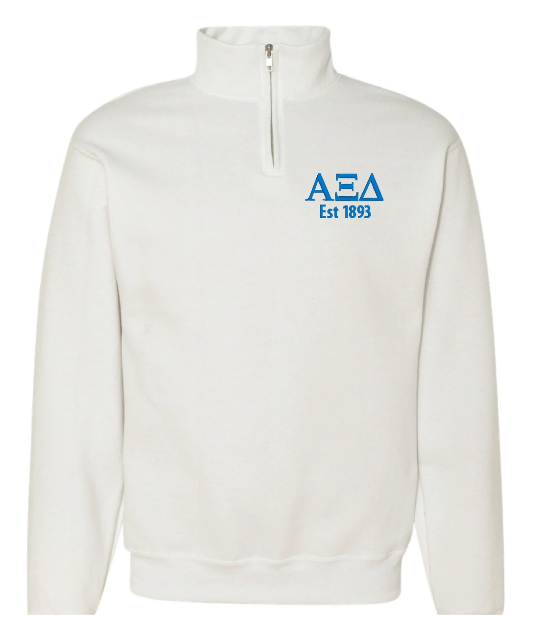 Sorority Quarter Zip Fleece Jacket with Year