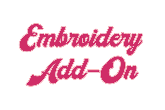 Embroidery Add-On