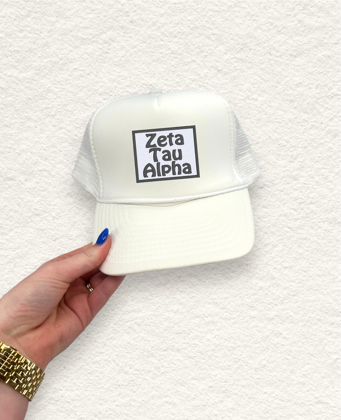 Sorority Embroidered Trucker Hat