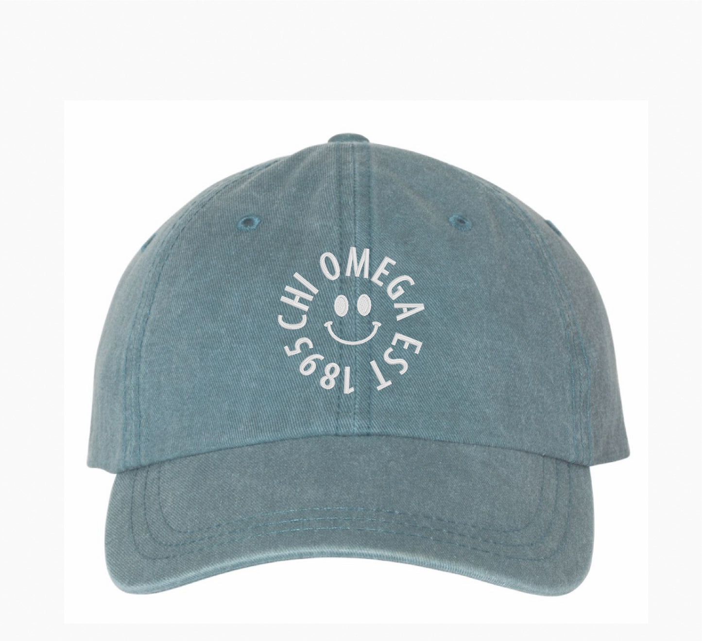 Smiley Embroidered Hat